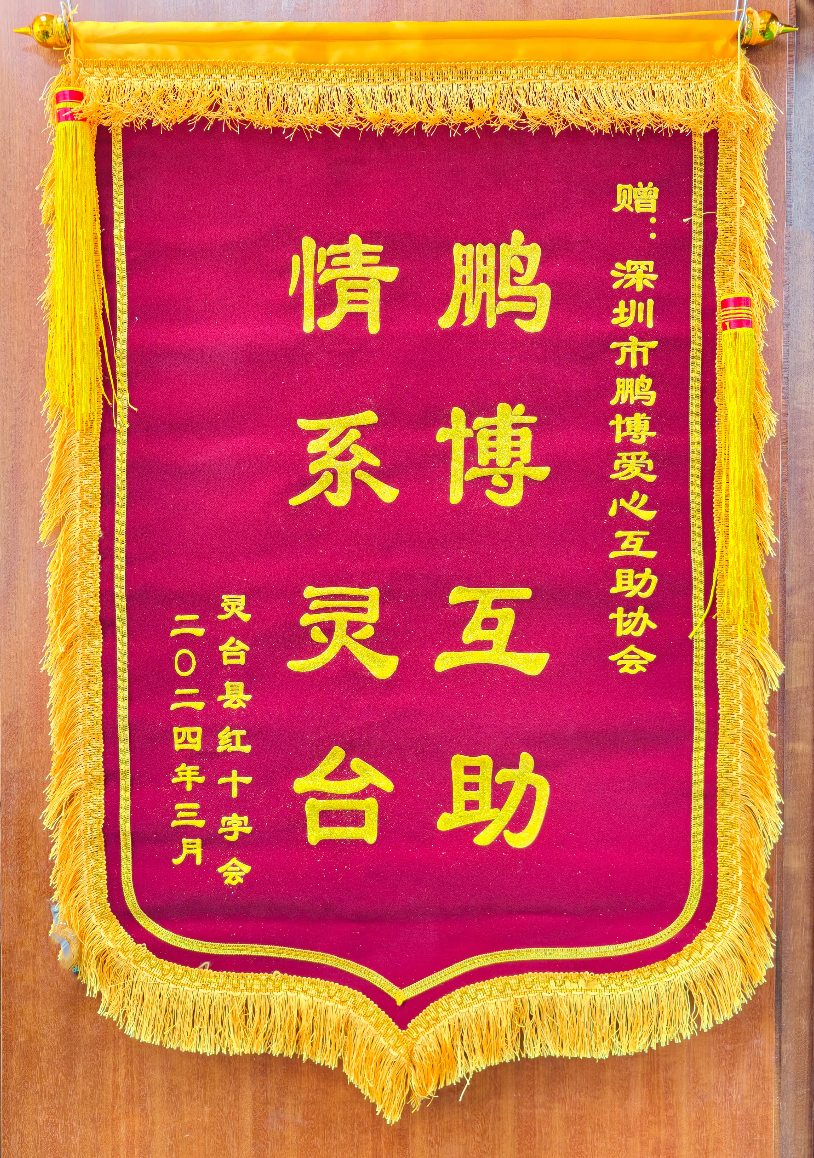 2024年甘肃省灵台县红十字会